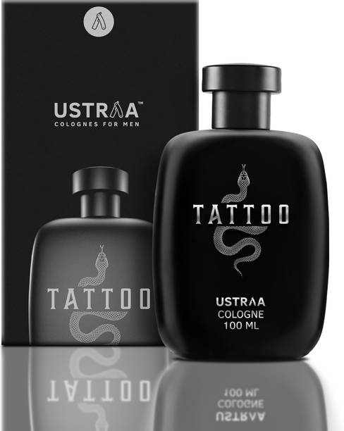 USTRAA Tattoo Cologne - Perfume for Men | With a mix of spicy woody and citrusy notes Perfume  -  100 ml
