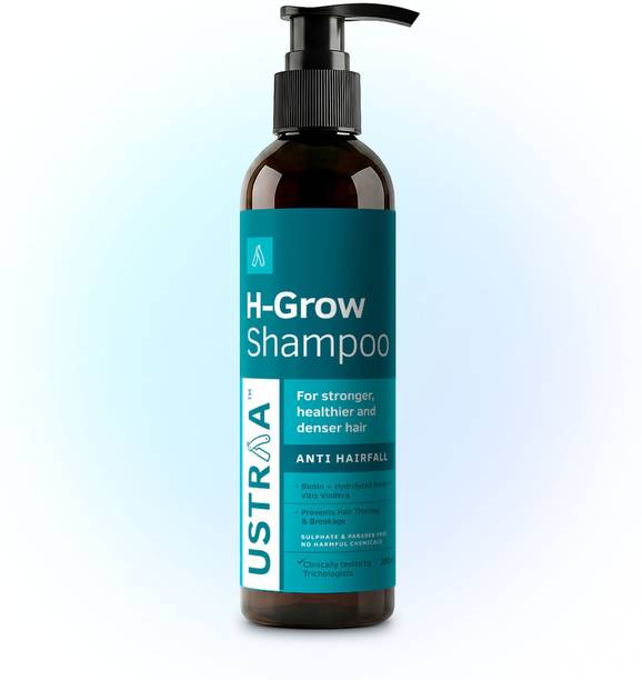 USTRAA H-Grow Anti Hairfall Shampoo | Biotin + Keratin