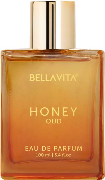 Bella vita organic Honey OUD with Honey, Floral & Oud Scent ,EDP Fragrance, Eau de Parfum  -  100 ml