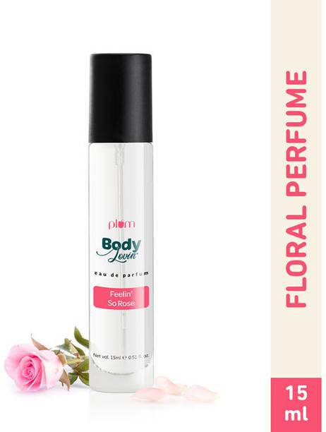प्लम BodyLovin' Feelin' So Rose | Long Lasting Rose Fragrance | Luxury Perfume | Eau de Parfum  -  15 ml