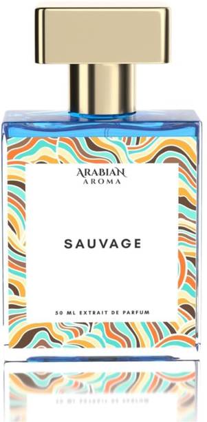 Arabian Aroma Sauvage Perfume For Men Fresh and Wild Perfume With Long Lasting Fragrance, Extrait De Parfum  -  50 ml