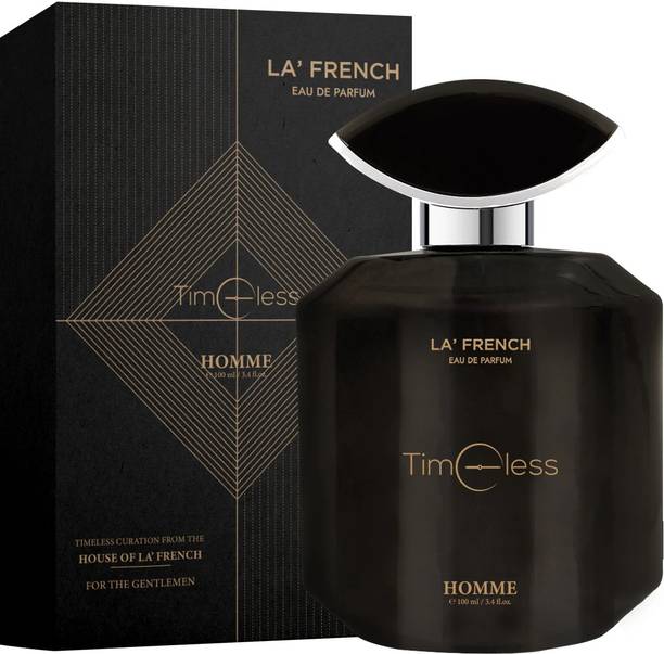 La French Timeless Perfume For Men 100ml | Long-Lasting Fragrance| Perfect for Daily Wear Eau de Parfum  -  100 ml