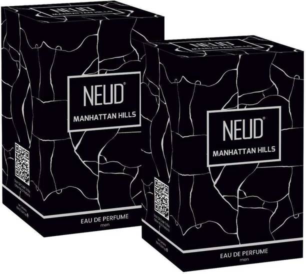 NEUD Manhattan Hills Luxury Perfume for Sophisticated Men Long Lasting EDP - 2 Packs Eau de Parfum  -  200 ml