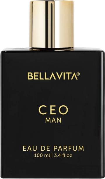BELLAVITA CEO MAN Eau De Parfum,Long Lasting Notes of Tonka,Agarwood & Ambergris Perfume  -  100 ml