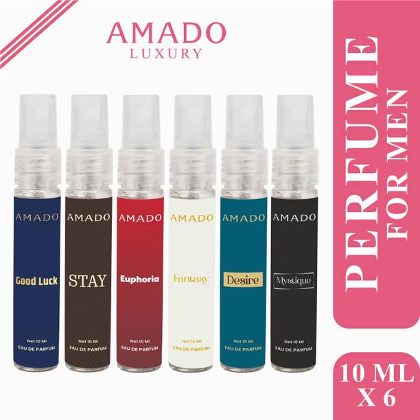 Amado Unisex Perfume Combo - Pack of 6 x 10ml | Ideal for All Occasions Eau de Parfum  -  60 ml