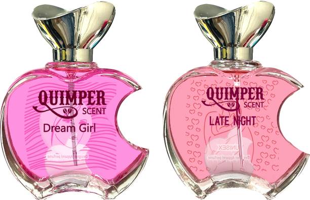 quimper Dream Girl & Late Night 40ml Each Spray Perfume  -  80 ml