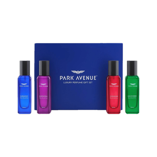 PARK AVENUE Luxury Perfume Gift Set - Harmony, Euphoria, Conquer & Discoverer (4
