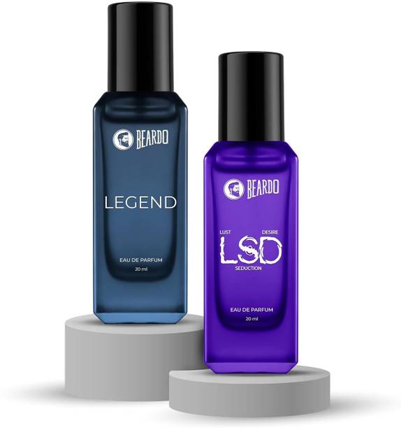 BEARDO LSD & Legend Perfume for Men | Long Lasting Fragrance | Gift for Men Eau de Parfum - 40 ml