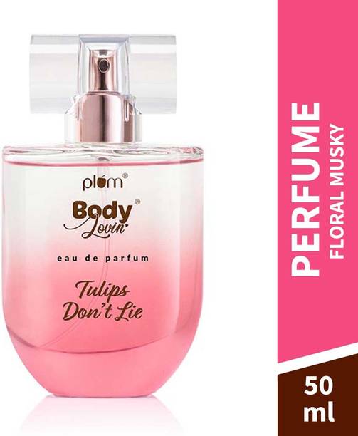 Plum BodyLovin' Tulips Don't Lie|Fresh Floral|Tulip Rose|Luxury Perfume|Long Lasting Eau de Parfum - 50 ml
