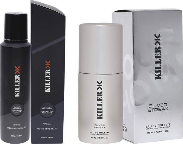 KILLER PERSONAL CARE WAVE/SILVER Perfume  -  235 ml