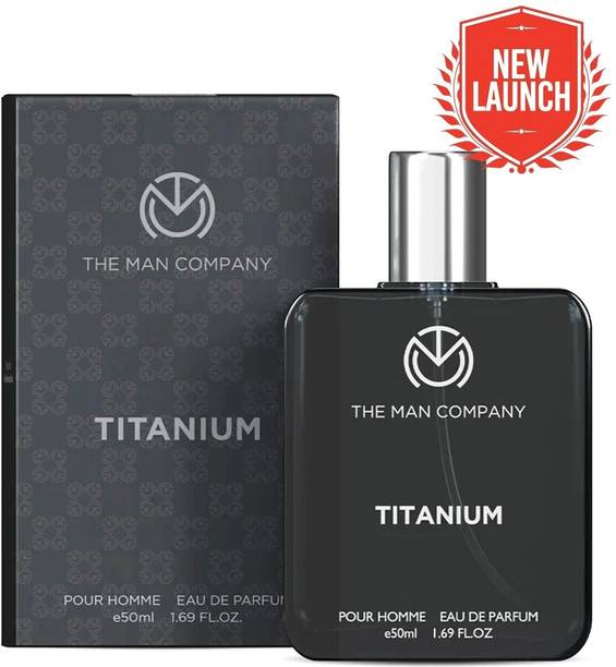 THE MAN COMPANY Titanium Perfume for Men | Premium Luxury Long-Lasting Eau de Parfum  -  50 ml