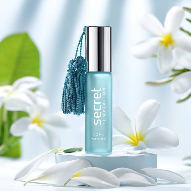 Secret Temptation Love No Alcohol Perfume Roll on with Instant Burst | Long Lasting Fragrance | Eau de Parfum  -  10 ml