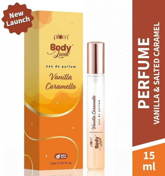 Plum BodyLovin' Vanilla Caramello|Gourmand Luxury Perfume| Long-Lasting Fragrance Eau de Parfum  -  15 ml