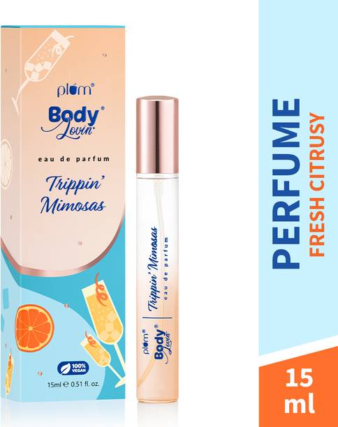 Plum BodyLovin' Trippin' Mimosas | Long Lasting Citrusy Fragrance | Luxury Perfume | Eau de Parfum  -  15 ml