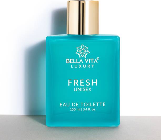 Bella vita organic Fresh Eau De Toilette Unisex Perfume with Bergamot, Orris Lavender & Ylang Ylang Perfume  -  100 ml