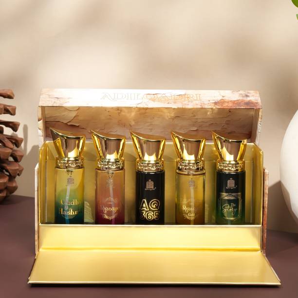 Adilqadri Luxury Perfume Gift Set for Men & Women | 5x20ML| Long Lasting Addictive Scents Eau de Parfum - 100 ml