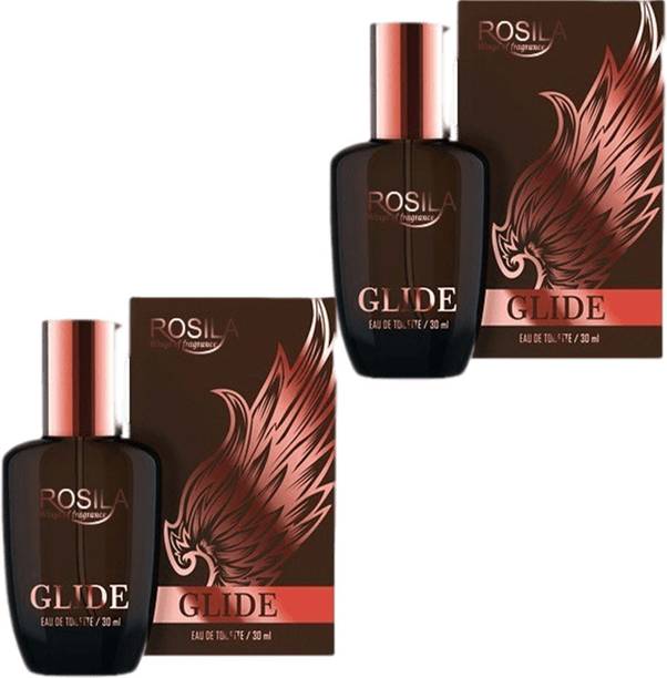 ROSILA Herbal Glide Parfum 30ml Pack Of 2 Eau de Parfum  -  60 ml