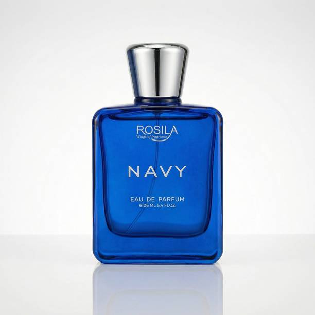 ROSILA Navy Perfume | Deep Nautical Fresh Long Lasting Fragrance | Green Foliage Notes Eau de Parfum  -  100 ml