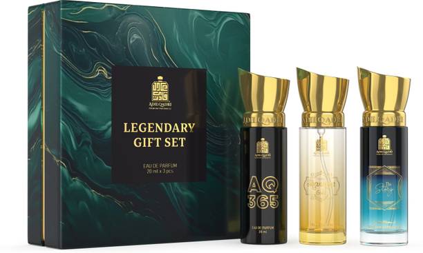 Adilqadri Legendary Perfume Gift Set for Men & Women|French & Arabic Notes|Long Lasting Eau de Parfum  -  60 ml