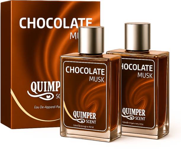 quimper Chocolate Musk 2psc Combo Set Unisex Parfum Spray – Rich, Warm & Luxurious Perfume - 60 ml