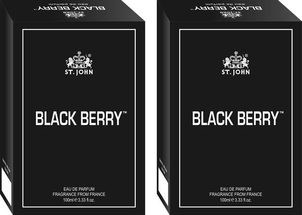 ST-JOHN Black Berry Perfume 100 ml (Pack Of 2) Eau de Parfum  -  200 ml