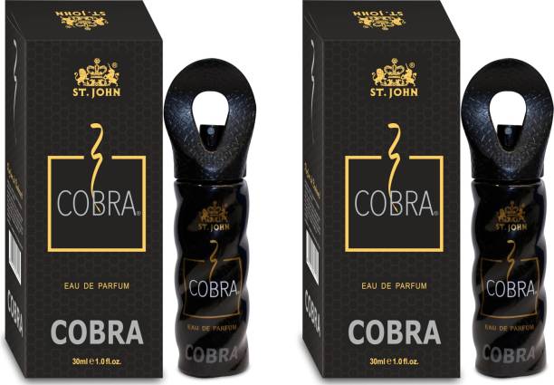 ST-JOHN Cobra Perfume (30 ml Each, Pack Of 2) Eau de Parfum  -  60 ml