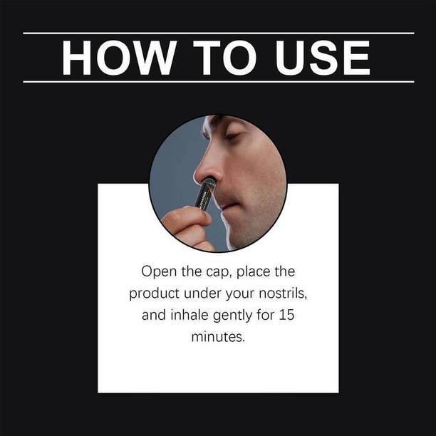 KIRJA 1 Nasal Inhaler, Beeboom Nasal Inhaler for Prostate Wellness Extrait Manual Nasal Aspirator