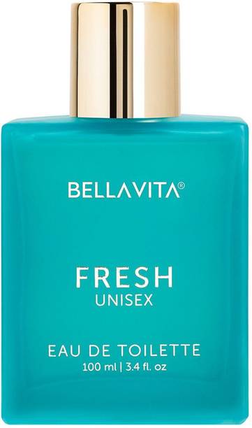 BELLAVITA Fresh Eau De Toilette Unisex Perfume with Bergamot, Orris Lavender & Ylang Ylang Perfume  -  100 ml