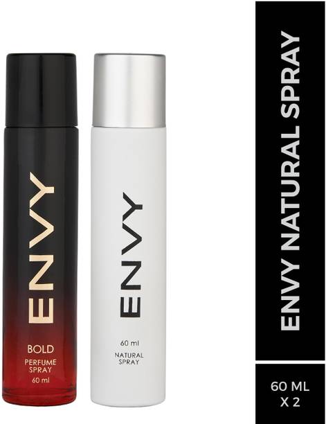 एनवी Bold & Black Natural Spray Perfume EDP|Premium & Long Lasting| Eau de Parfum  -  120 ml