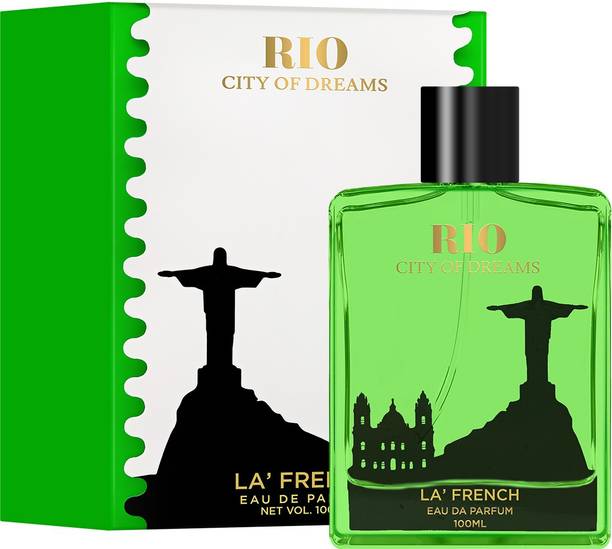 La French City of Dreams RIO with Long Lasting Fragrance, For Men and Women Eau de Parfum  -  100 ml
