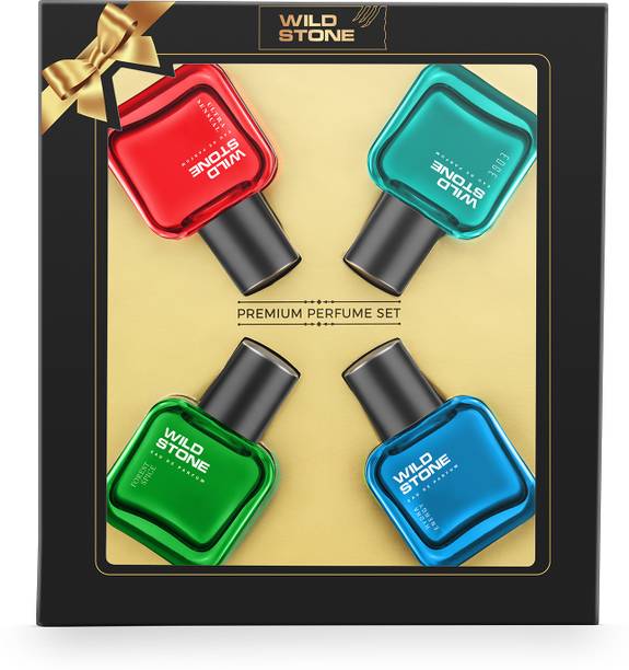Wild Stone Edge, Forest Spice, Hydra Energy & Ultra Sensual Perfume Combo pack of 4 ( 30 ml each) Eau de Parfum  -  120 ml