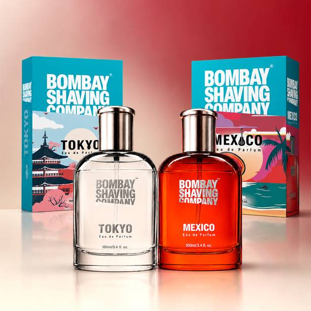 BOMBAY SHAVING COMPANY Premium Fragrance Gift Set Perfume| Fresh, Woody & Oriental Eau de Toilette  -  200 ml