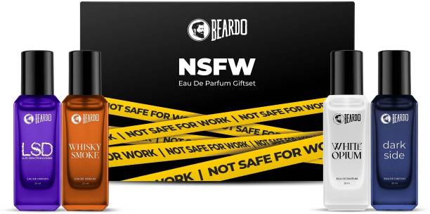BEARDO NSFW Perfume Giftset For Men | Strong | Long Lasting | Fresh Fragrance Scent Eau de Parfum  -  80 ml