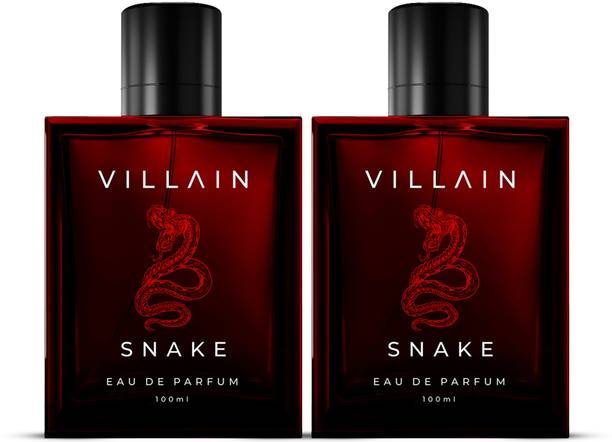 VILLAIN Snake EDP Perfume for Men | Long Lasting Fragrance | Perfume Set of 100 + 100ml Eau de Parfum  -  200 ml