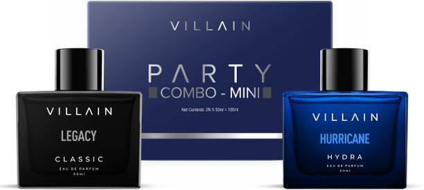 विलेन Luxury Party Combo Mini Fragrance Gift Set for Men Eau de Parfum  -  100 ml