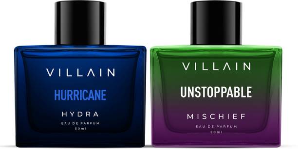 VILLAIN Fierce Pair Combo Perfume Pack of 2 Eau de Parfum  -  50 ml