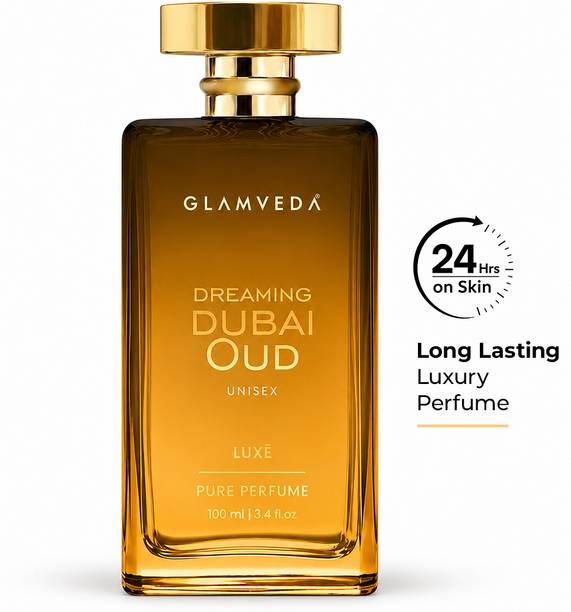 GLAMVEDA Dreaming Dubai Oud Perfume |Premium & Long-Lasting Luxe Scent|Daily & Party Wear Perfume  -  100 ml
