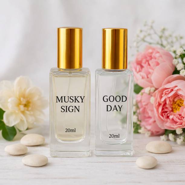 KEEYARRI Good Day + Musky Sign Perfume Combo | Long Lasting 40ml | For Men and Women Perfume  -  40 ml