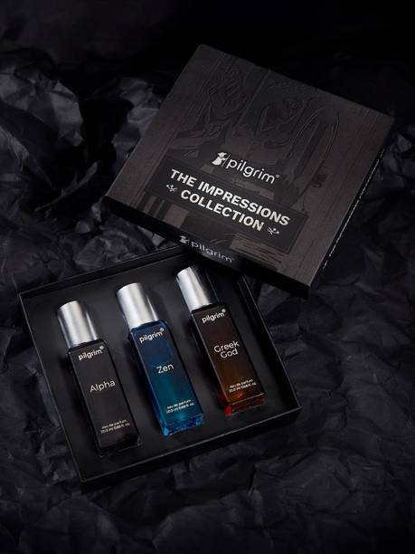 Pilgrim The Impressions Collection 3 in 1 Gift Box Perfume For Men Eau de Parfum  -  60 ml