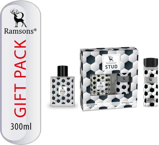 RAMSONS Stud Gift Pack Eau de Parfum  -  300 ml