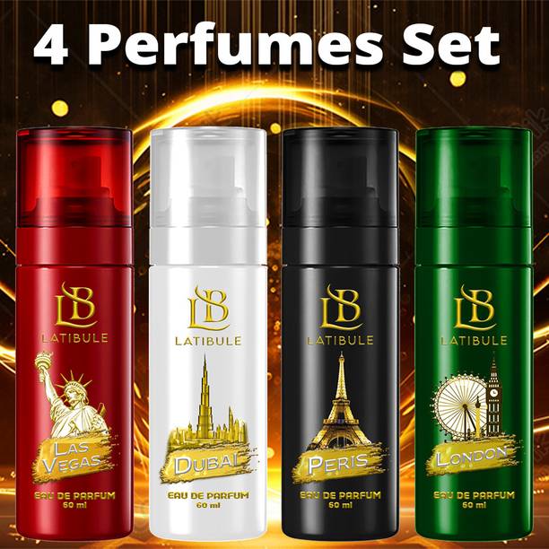 Latibule Natural Londan,Peris,Dubai & Las Vegas Eau De Parfume With Long Lasting Perfume Eau de Parfum  -  60 ml