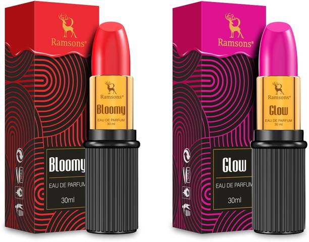 RAMSONS Glow & Bloomy EDP Combo Pack of 2 (30ml x 2) Eau de Parfum  -  60 ml