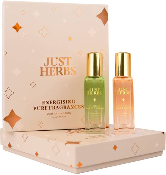 Just Herbs Luxury Perfume Combo Gift Set with Long last...