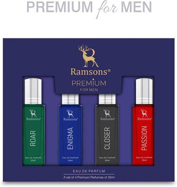 RAMSONS Premium for Men Gift set Pack of 4 (For Men) Eau de Parfum  -  80 ml