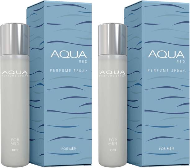 एक्वा रेड Long Lasting Fresh & Soothing Fragrance 2pcs (30ml each) Perfume  -  60 ml