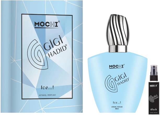 MOCHI Hadid Ice Long Lasting Perfume for Mens and Womens-60ml with free Taster Black Perfume  -  60 ml
