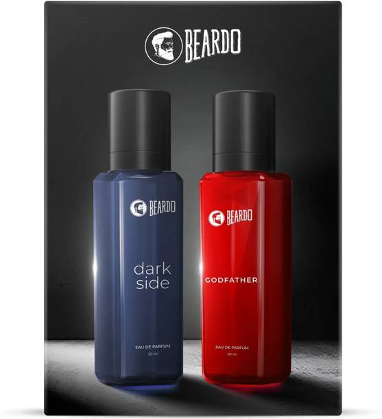 BEARDO Dark Side & Godfather EDP Perfume Set of 2 Pcs | Strong & Long Lasting Fragrance Eau de Parfum  -  40 ml