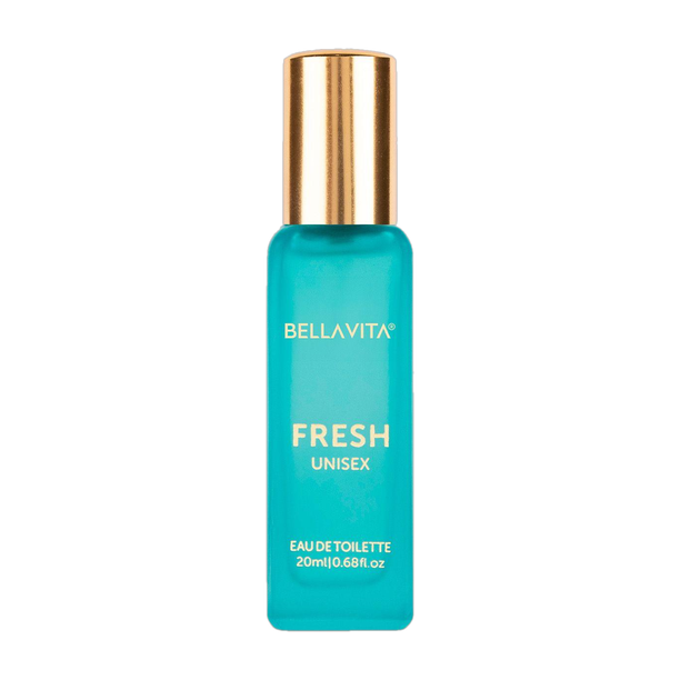 BELLAVITA Fresh Eau De Toilette Unisex Perfume with Bergamot, Orris Lavender & Ylang Ylang Eau de Parfum  -  20 ml