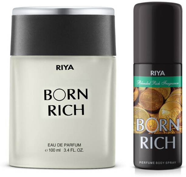 RIYA Born Rich Perfume 100 ML & Born Rich Deo 40 ML For Men Eau de Parfum  -  140 ml