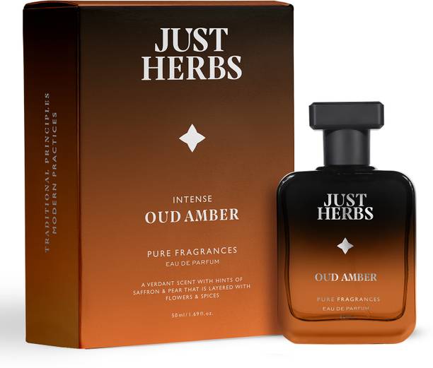 Just Herbs Intense Oud Amber Eau De Parfume LongLasting Eau de Parfum  -  50 ml